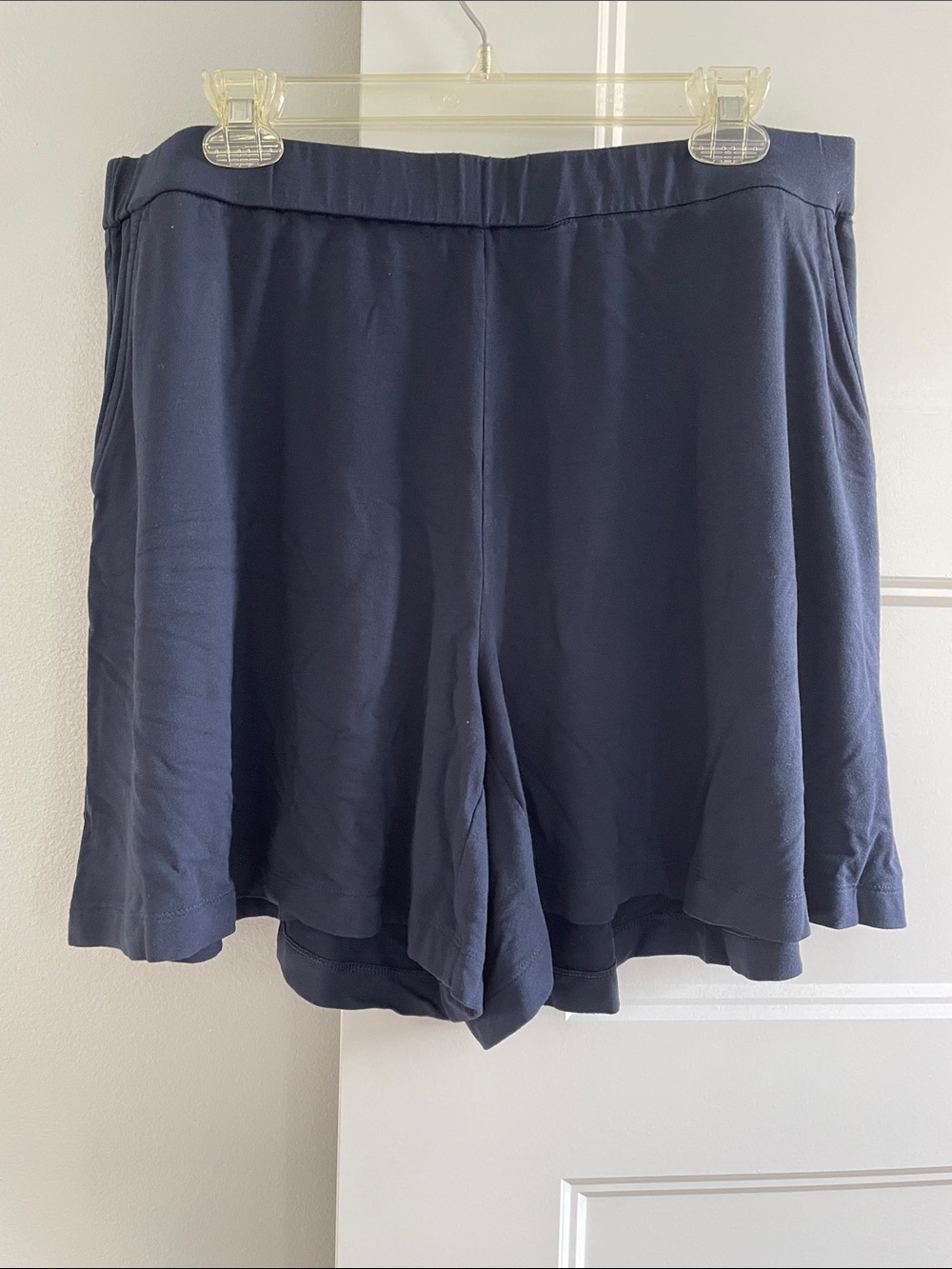 J.Jill Wearever Women’s Navy Casual Pull-On Shorts